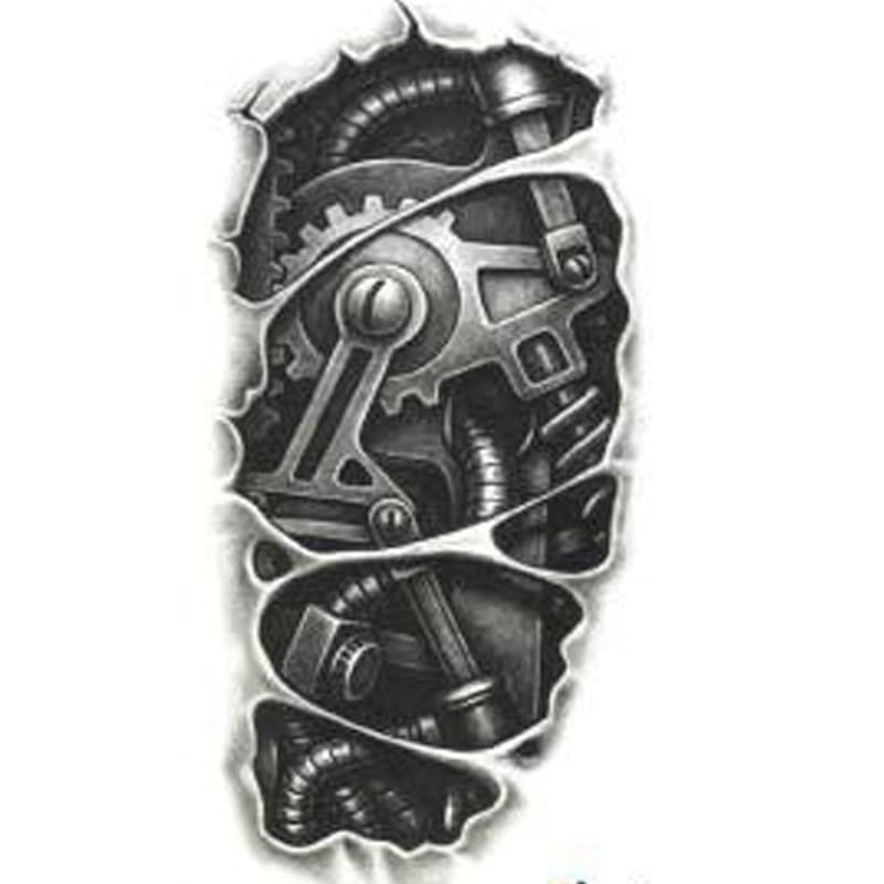 Tatuagem com estilo: 3D